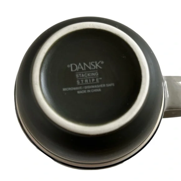 Set of 2 Vintage 12 Ounce Dansk Stacking Mugs - Picture 4 of 6